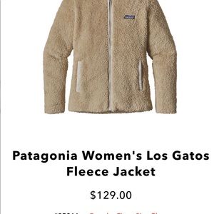 Women’s Patagonia Los Gatos Fleece Jacket
